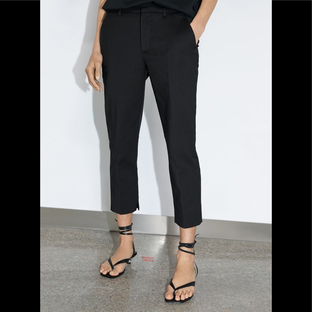 Zara Black Chino - Size 4